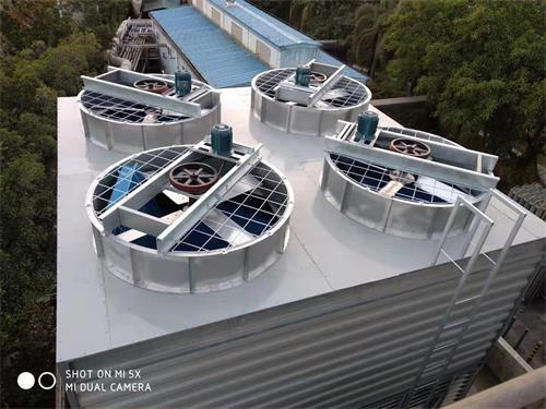 冷卻塔的制作方法(冷卻塔機(jī)組的工作原理圖)