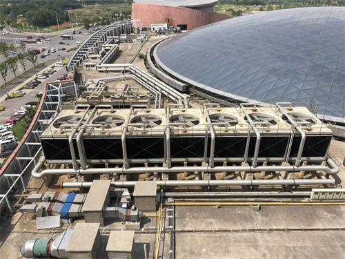 冷卻塔填料的性能特點,冷卻塔填料圖片