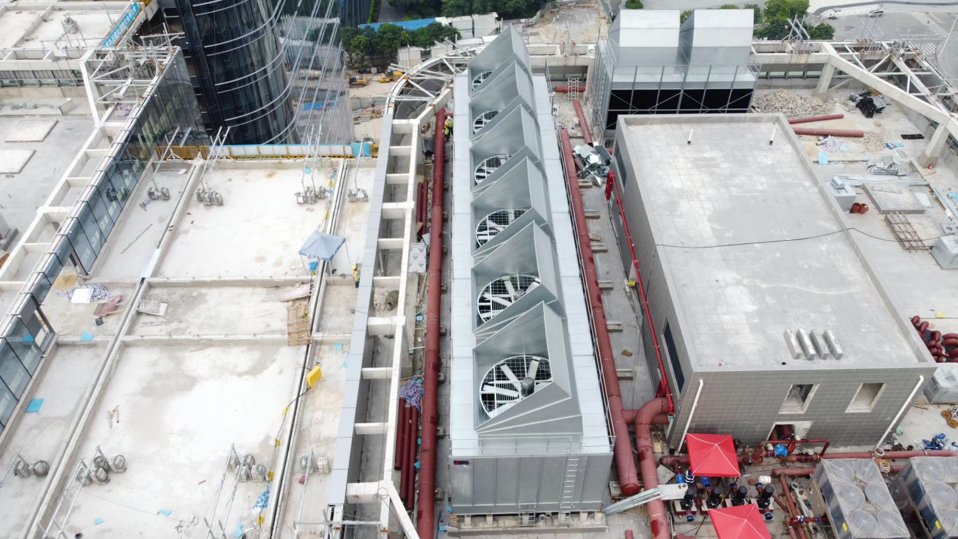 特菱冷卻塔的安裝(特菱冷卻塔保養)